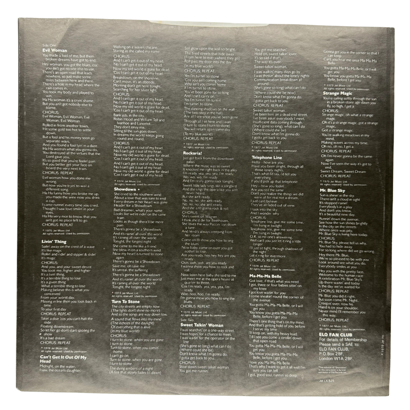 Electric Light Orchestra - ELO's Greatest Hits | Vinyl LP | Preowned
