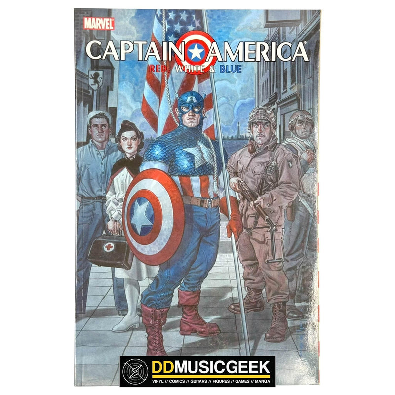 Captain America: Red, White & Blue by Paul Dini, Bruce Jones, Paul Pope, Peter Kuper - DD Music Geek