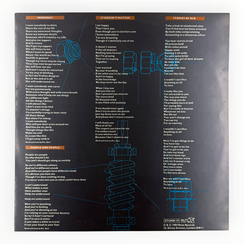 Depeche Mode - Some Great Reward - Vinyl LP - Preowned (STUMM19 MPO)