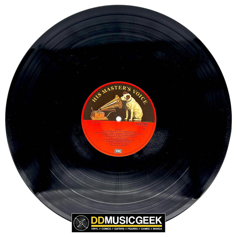 Elgar* - Paul Tortelier, London Philharmonic Orchestra, Sir Adrian Boult: Cello Concerto / Introduction & Allegro For Strings / Serenade For Strings (LP, RP) - DD Music Geek