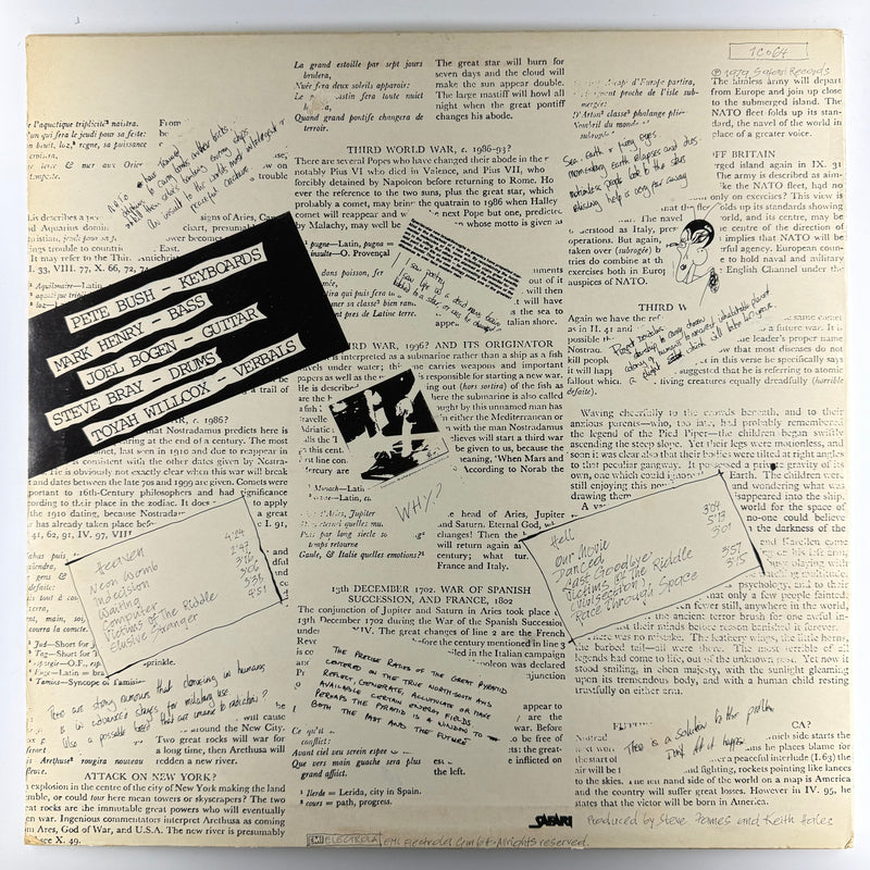 Toyah : Sheep Farming In Barnet - Very Good (VG) / Very Good (VG)