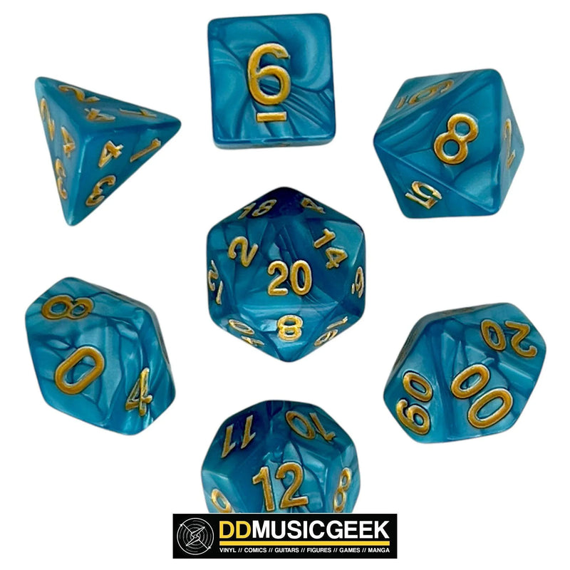 RPG Gaming Dice Set - DD Music Geek