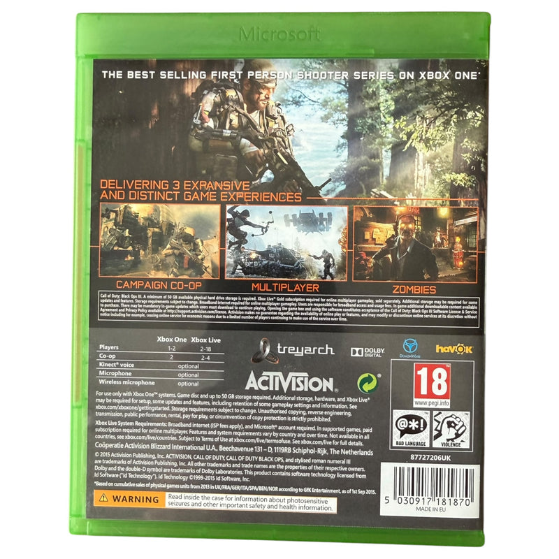 Call of Duty: Black Ops 3 - Xbox One - Preowned