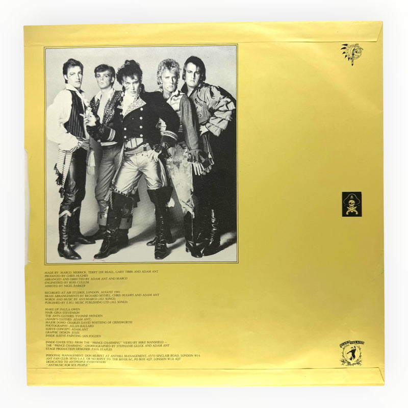 Adam And The Ants - Prince Charming - Vinyl LP - Preowned