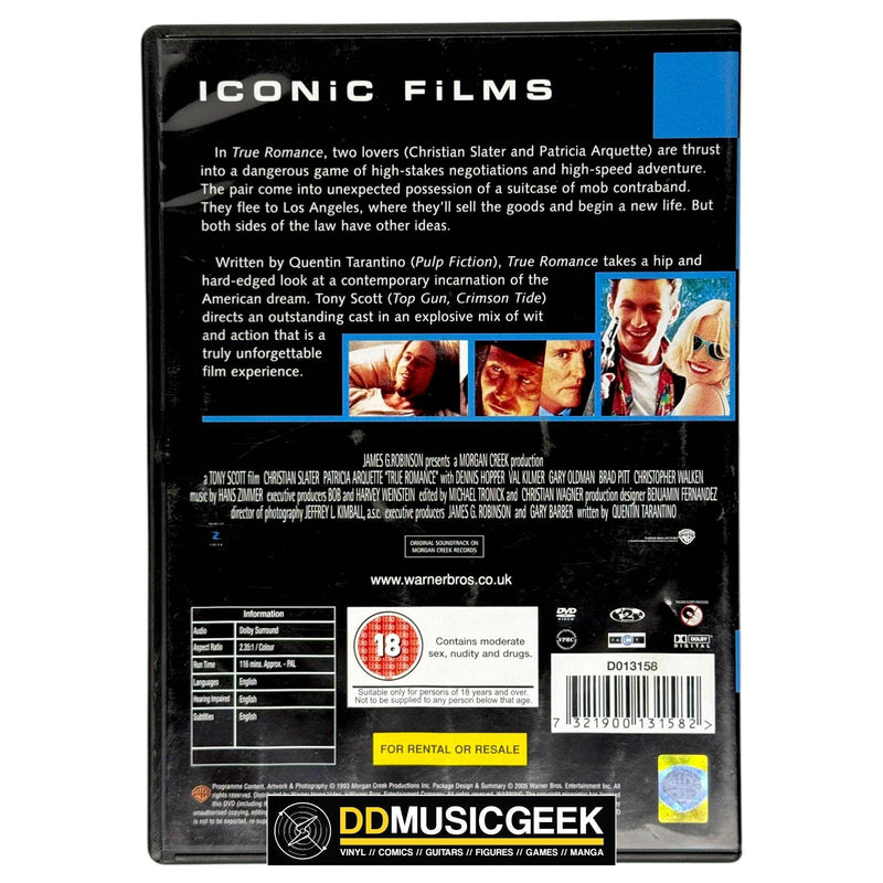 True Romance [Preowned DVD] - DD Music Geek