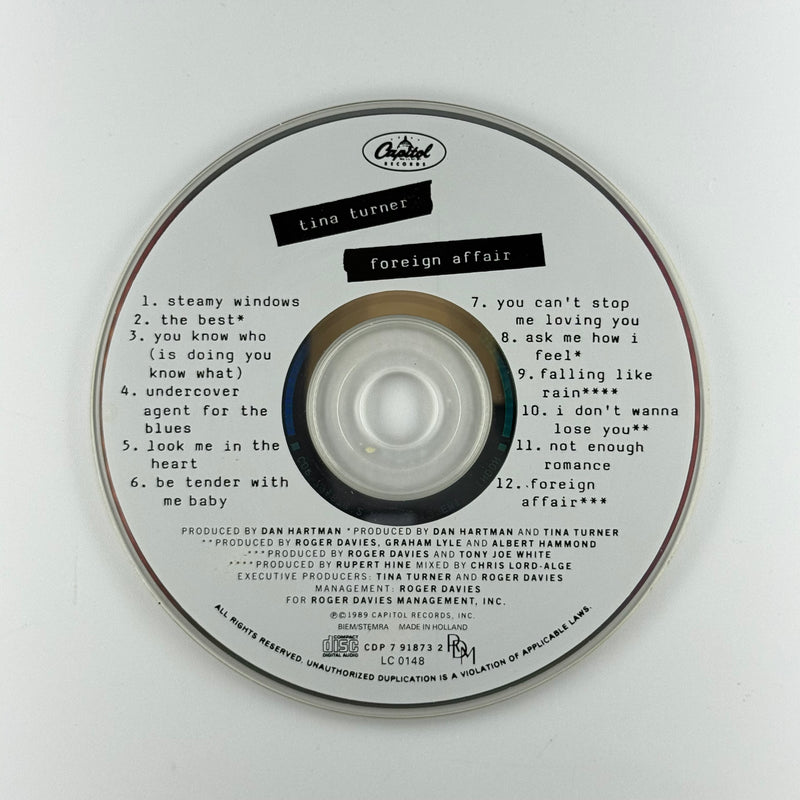 Tina Turner: Foreign Affair - Very Good (VG) / Very Good (VG)