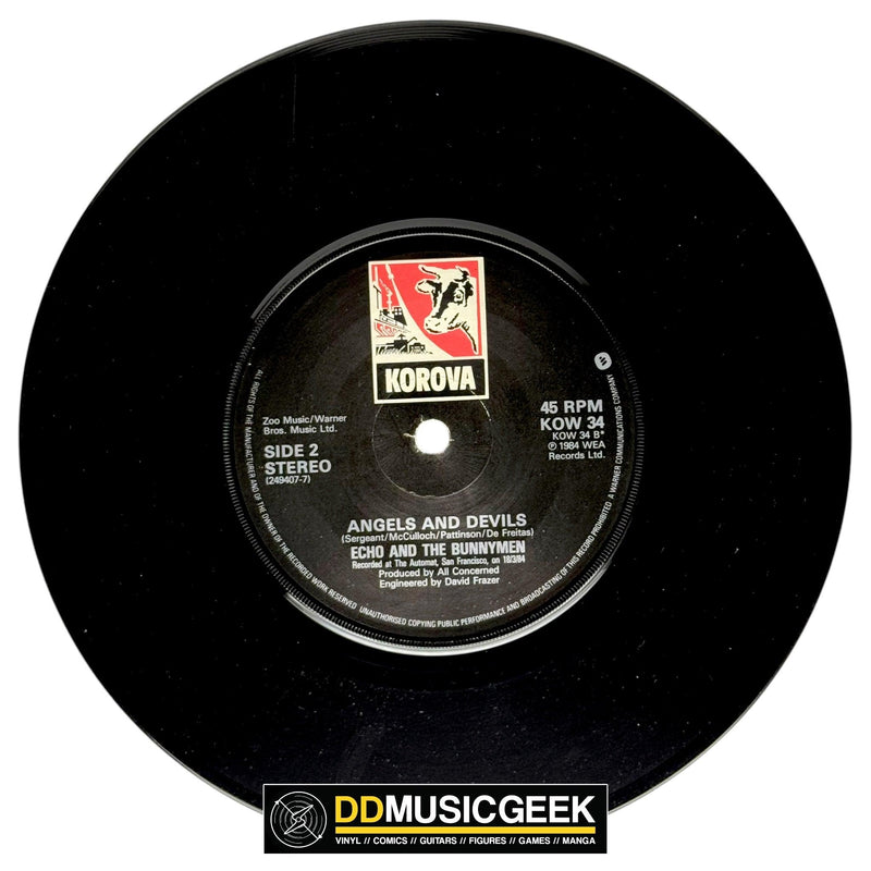 Echo & The Bunnymen: Silver (7", Single) - DD Music Geek