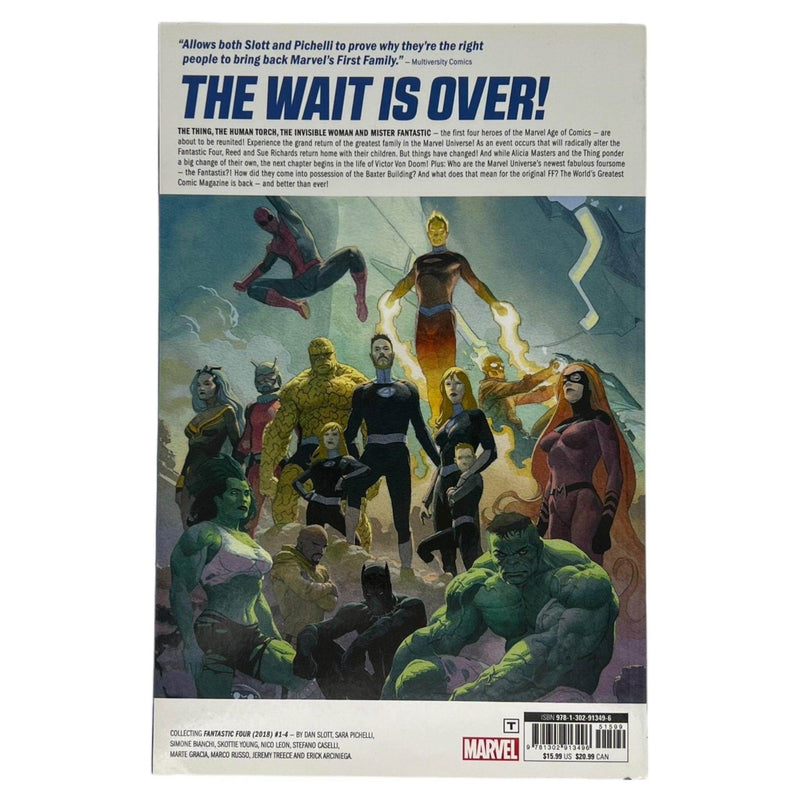 Fantastic Four - Vol 1: Fourever [PREOWNED TPB] - DD Music Geek