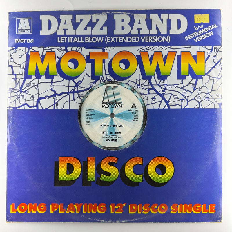 Dazz Band: Let It All Blow (Extended Version) - Very Good (VG) / Very Good (VG)