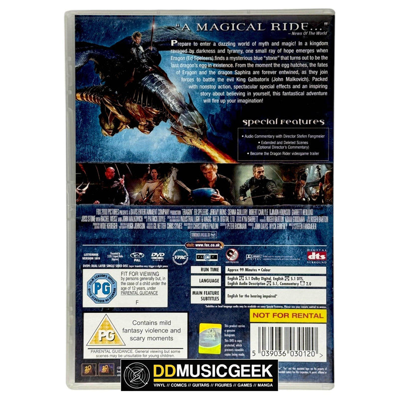 Eragon [Preowned DVD] - DD Music Geek
