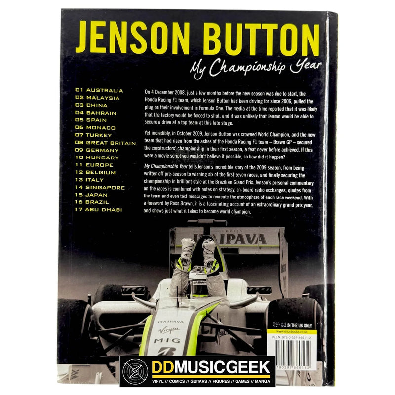 My Championship Year - Jenson Button (aka My Grand Prix Season) by Jenson Button - DD Music Geek
