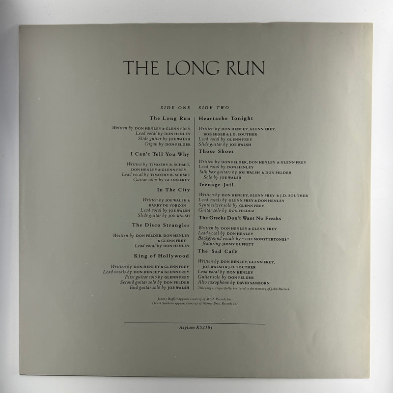Eagles: The Long Run - Very Good (VG) / Very Good (VG)