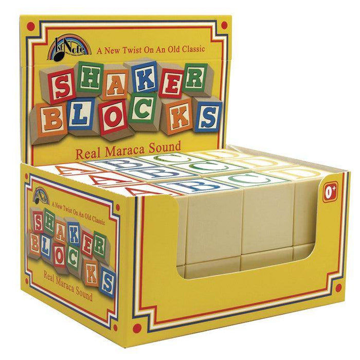 Trophy Shaker Blocks ~ Display Box of 24 - DD Music Geek