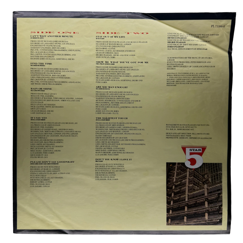 Five Star - Silk & Steel | Vinyl LP | Preowned
