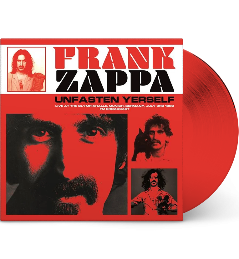 Frank Zappa – Unfasten Yerself: Live in Munich, 1980 (Limited Edition 12-Inch Album on Red Vinyl)