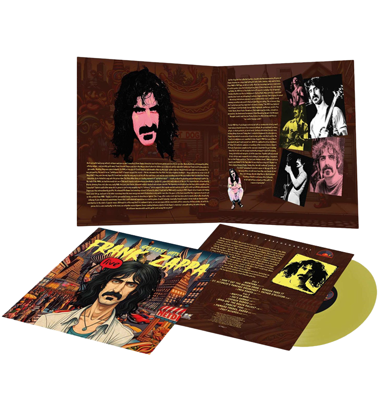 Frank Zappa – Greatest Hits Live (12-Inch Album on 180g Transparent Yellow Vinyl)