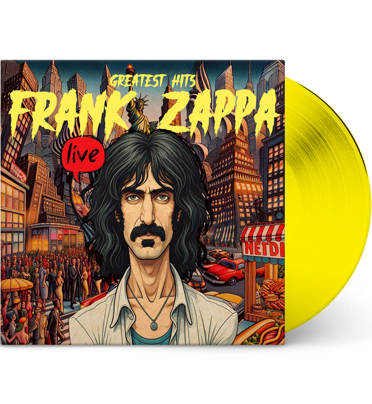 Frank Zappa – Greatest Hits Live (12-Inch Album on 180g Transparent Yellow Vinyl)