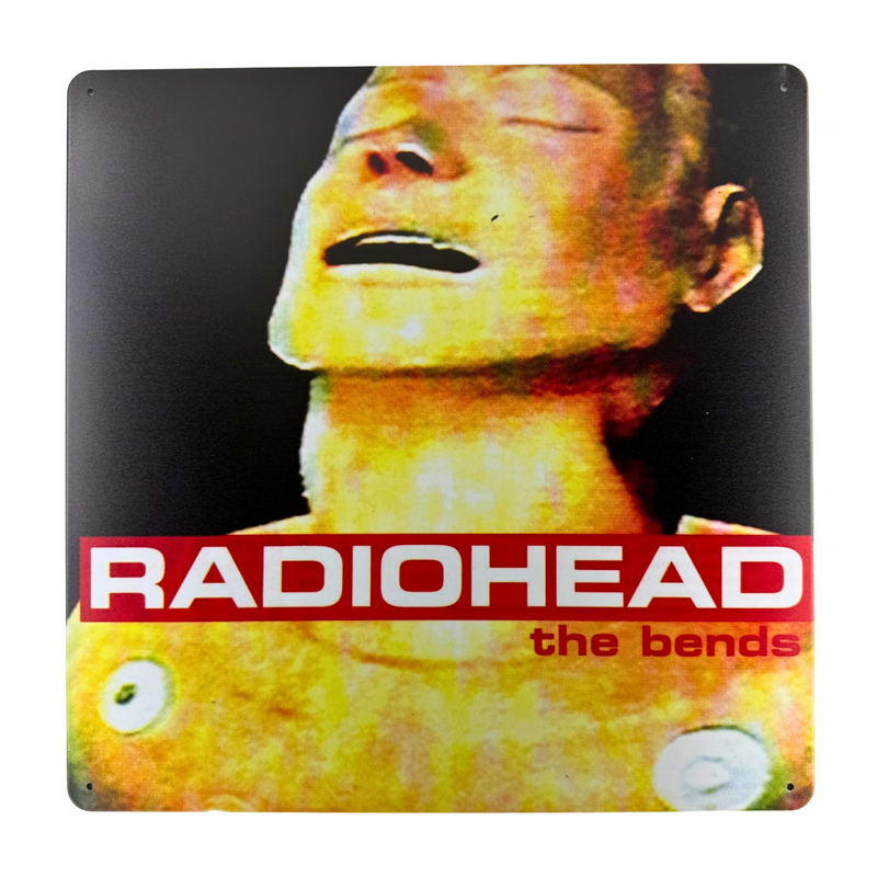Album Cover Metal Sign: Radiohead - The Bends