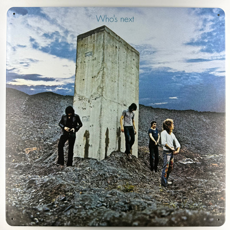 Album Cover Metal Sign: The Who - Who’s Next