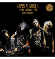 Guns N’ Roses – Live in Indiana, 1991 (Limited Edition 12-Inch Album on White Vinyl)