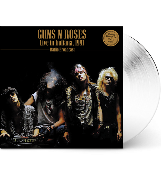 Guns N’ Roses – Live in Indiana, 1991 (Limited Edition 12-Inch Album on White Vinyl)
