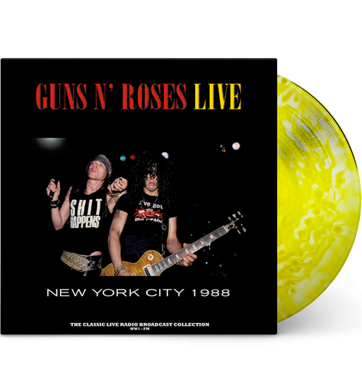 Guns N’ Roses – Live in New York City, 1988 (Limited Edition 12-Inch Album on 180g Yellow Cloudy Vinyl)