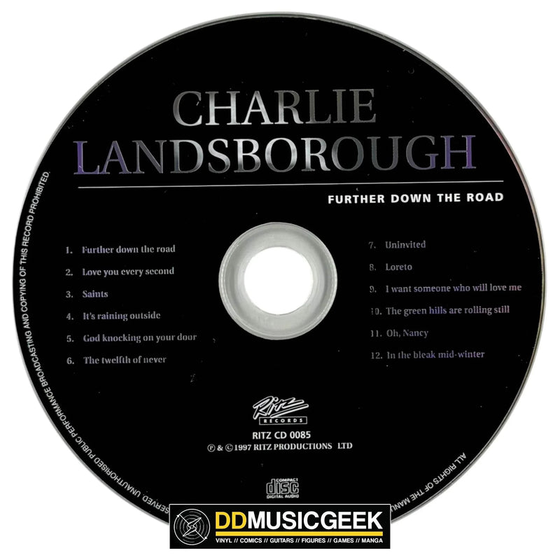 Charlie Landsborough: Further Down The Road (CD, Album) - DD Music Geek