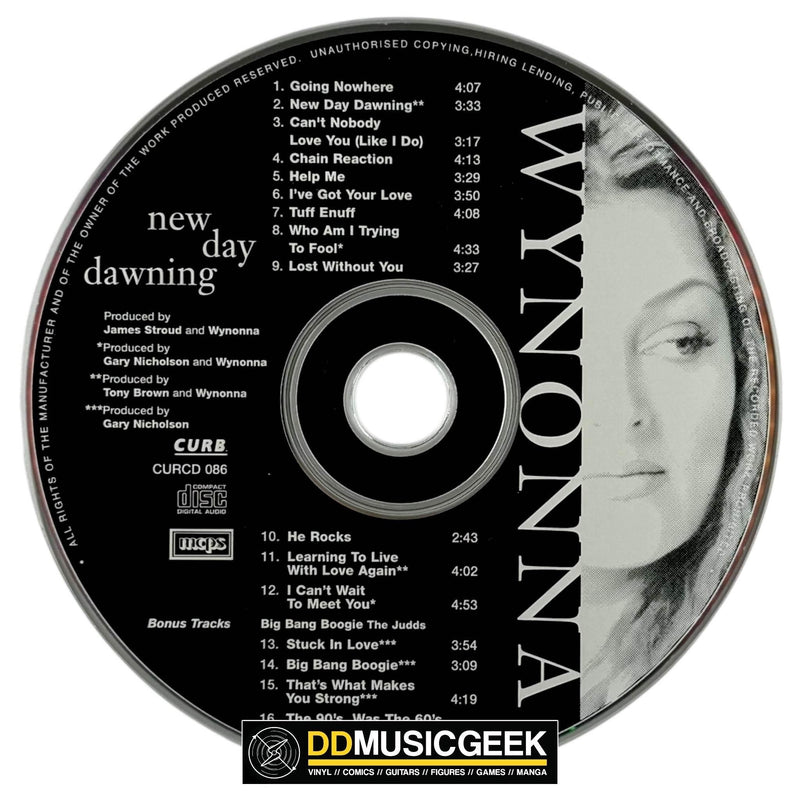 Wynonna: New Day Dawning (CD, Album) - DD Music Geek