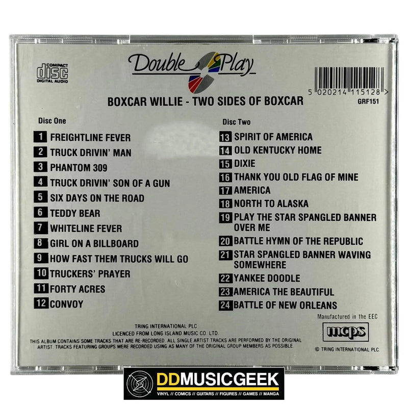 Boxcar Willie: Two Sides Of Boxcar (CD, Comp) - DD Music Geek