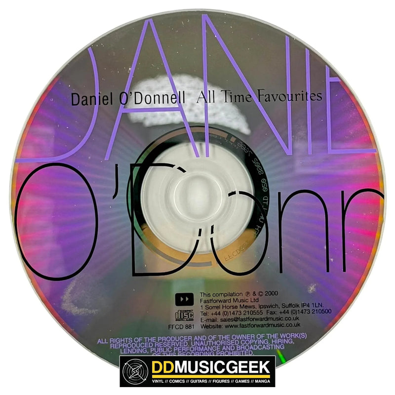 Daniel O'Donnell: All Time Favourites (CD, Comp) - DD Music Geek