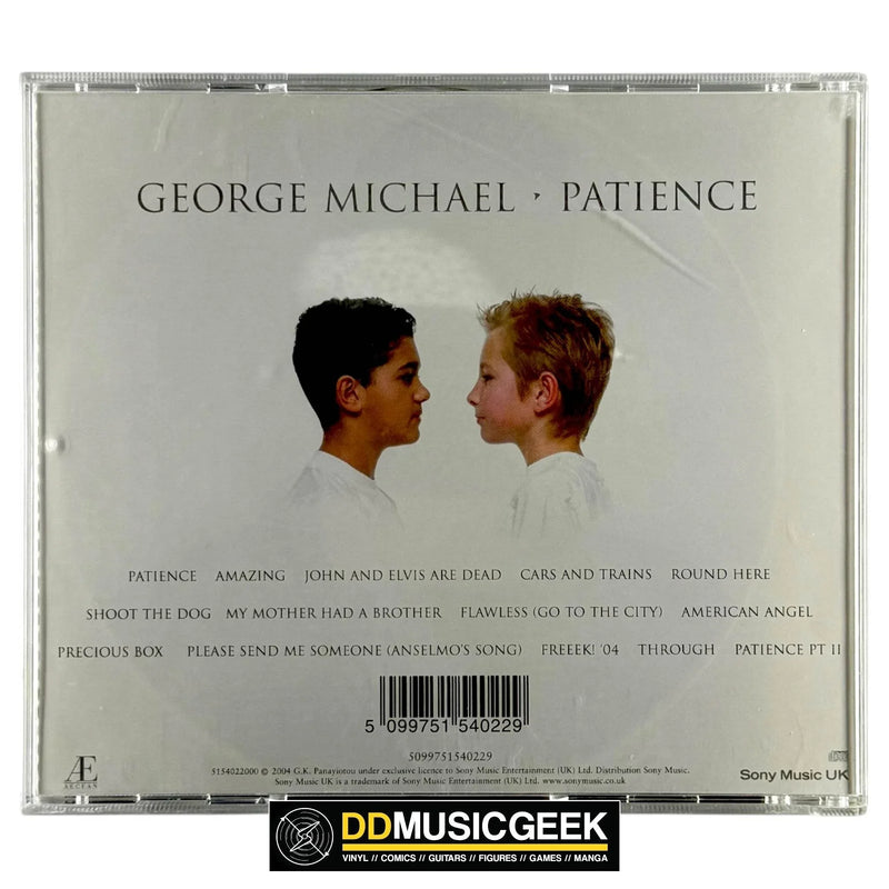George Michael: Patience (CD, Album) - DD Music Geek