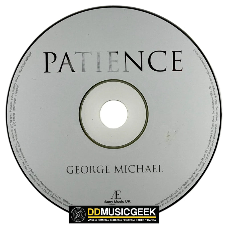 George Michael: Patience (CD, Album) - DD Music Geek