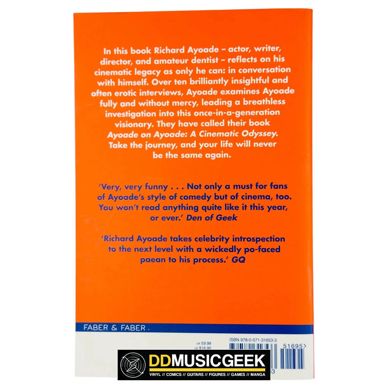 Ayoade on Ayoade: A Cinematic Odyssey by Richard Ayoade - DD Music Geek