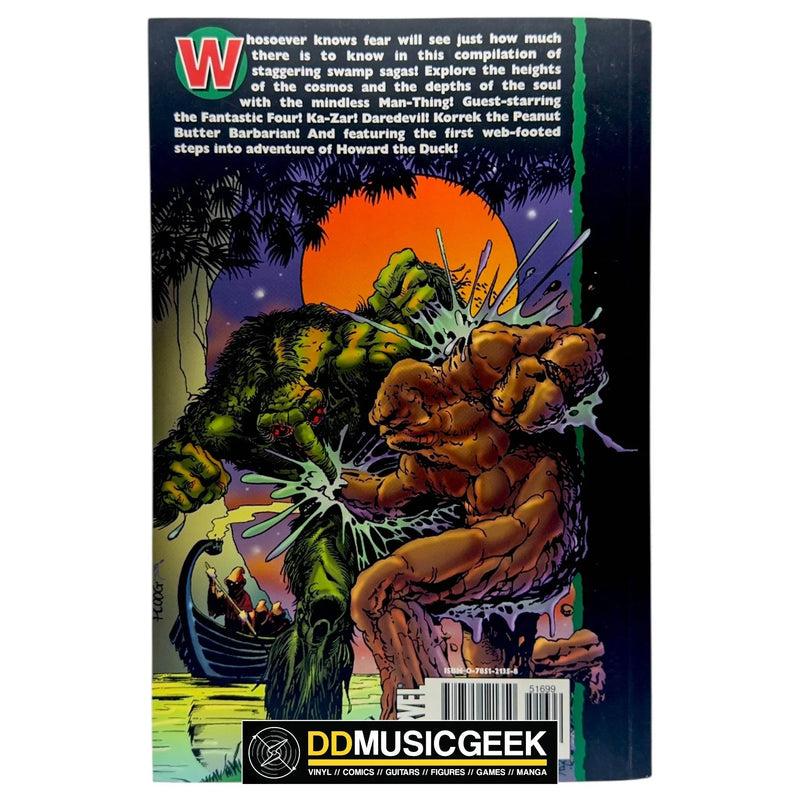 Essential Man-Thing, Vol. 1 (Marvel Essentials) by Roy Thomas, Gerry Conway, Len Wein, Steve Gerber, Mike Ploog - DD Music Geek