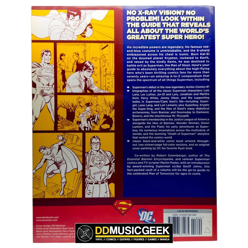 Essential Superman Encyclopedia by Robert Greenberger - DD Music Geek