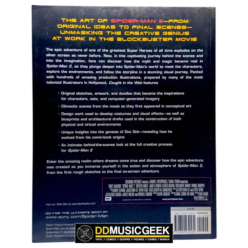 Caught in the Web : Dreaming Up the World of Spider-Man 2 by Mark Cotta Vaz - DD Music Geek