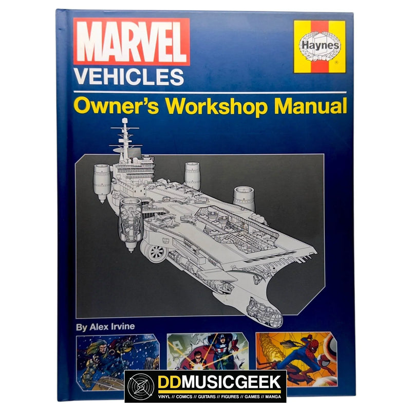 Marvel Vehicles Owners' Workshop Manual by Alex Irvine - DD Music Geek