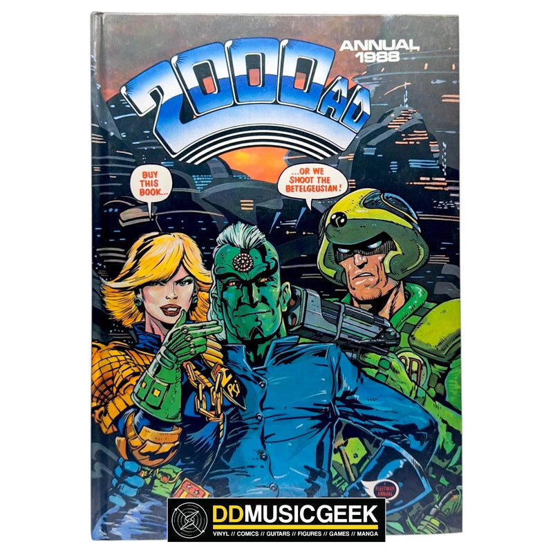 2000 AD Annual. 1988 [Judge Dredd] by John Wagner - DD Music Geek