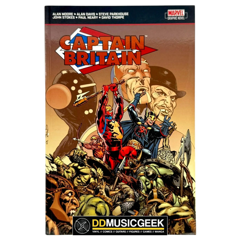 Captain Britain: Siege of Camelot v. 4 by Alan Moore - DD Music Geek