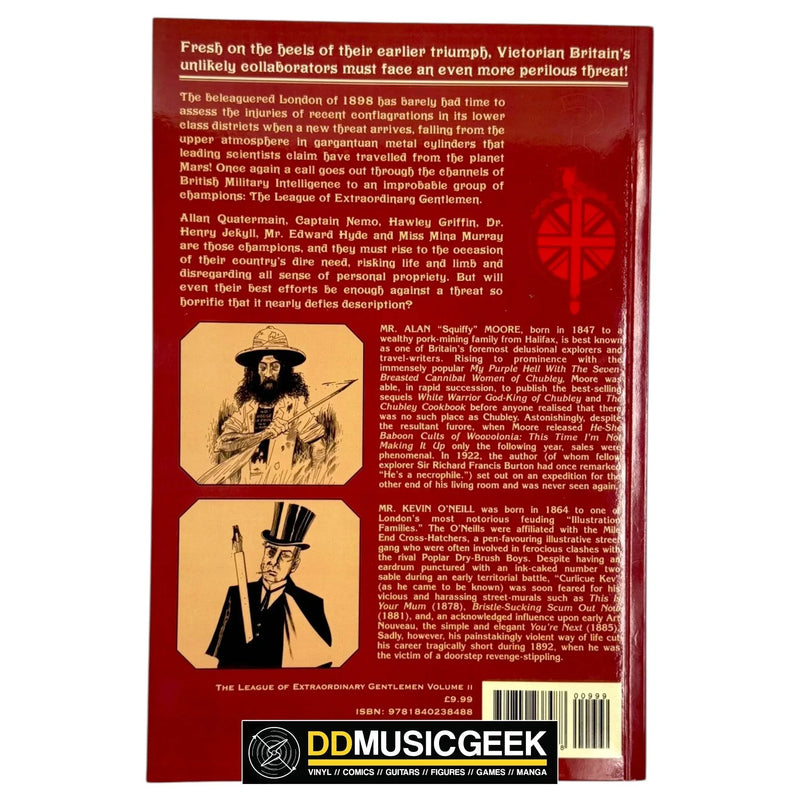 The League of Extraordinary Gentlemen by Alan Moore - DD Music Geek