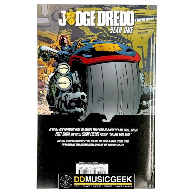 Judge Dredd: Year One by Matt Smith, Simon Coleby - DD Music Geek