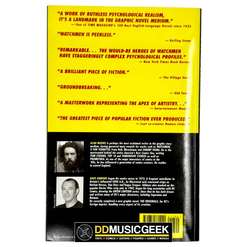 Watchmen by Alan Moore - DD Music Geek