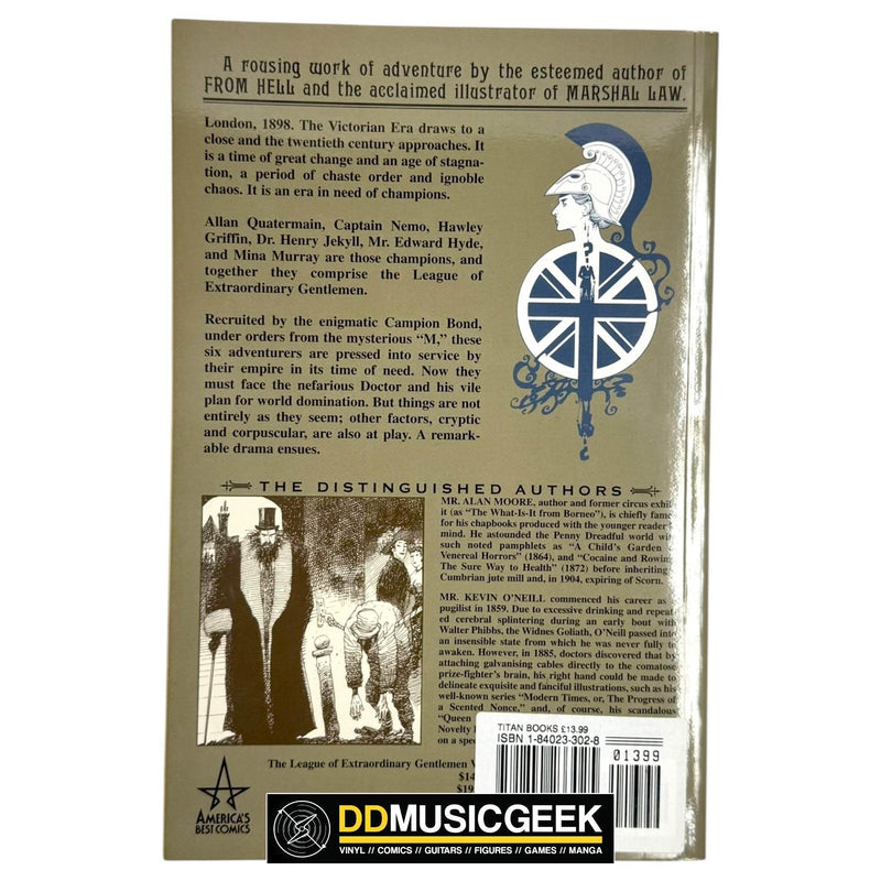 The League of Extraordinary Gentlemen by Alan Moore - DD Music Geek