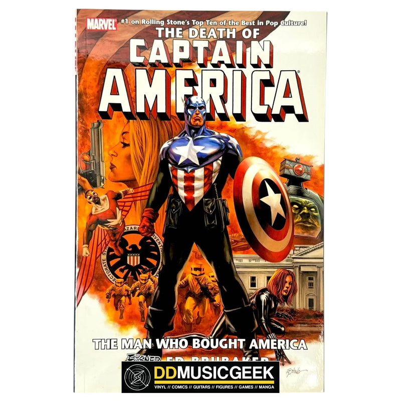 The Death of Captain America, Vol. 3: The Man Who Bought America by Ed Brubaker, Steve Epting, Butch Guice - DD Music Geek