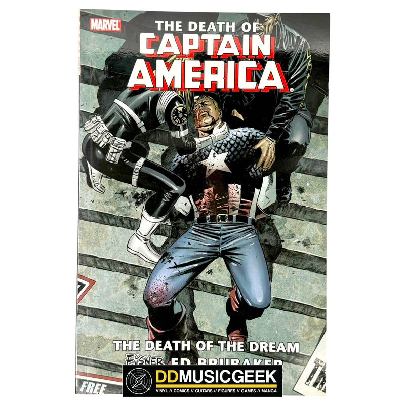 The Death of Captain America, Vol. 1: The Death of the Dream by Ed Brubaker, Steve Epting, Mike Perkins - DD Music Geek