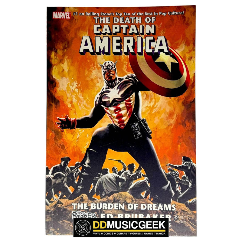 The Death of Captain America, Vol. 2: The Burden of Dreams by Ed Brubaker, Steve Epting, Butch Guice - DD Music Geek