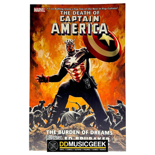 The Death of Captain America, Vol. 2: The Burden of Dreams by Ed Brubaker, Steve Epting, Butch Guice - DD Music Geek