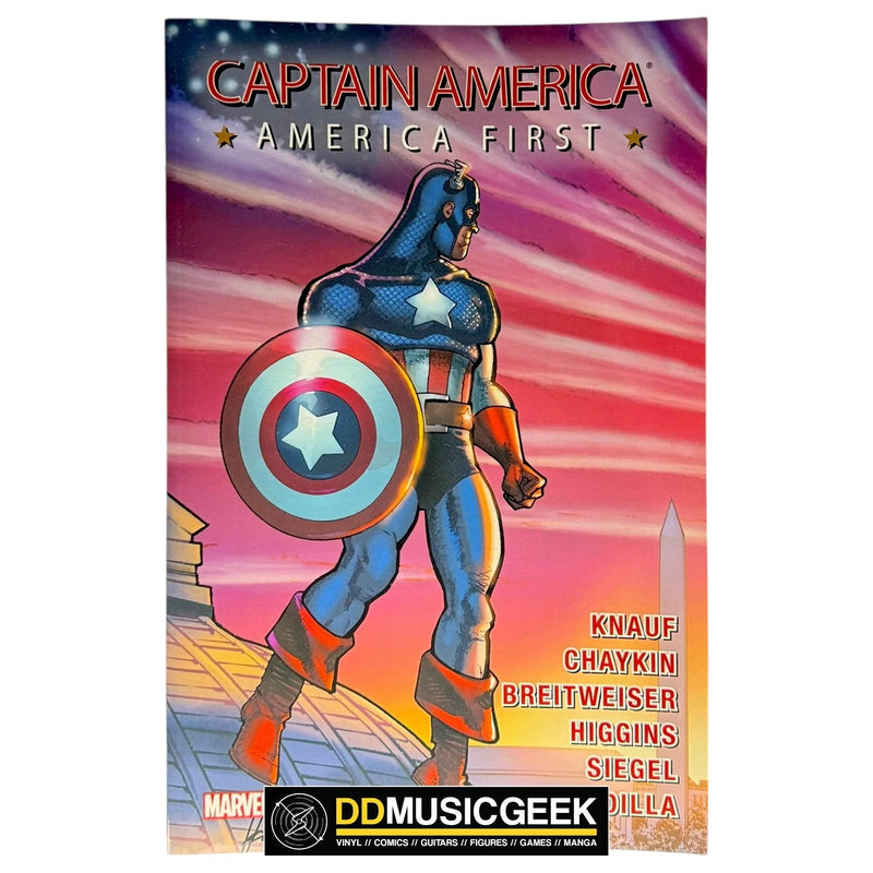 Captain America: America First by Daniel Knauf, Charles Knauf, Kyle Higgins, Alec Siegel, Howard Chaykin - DD Music Geek