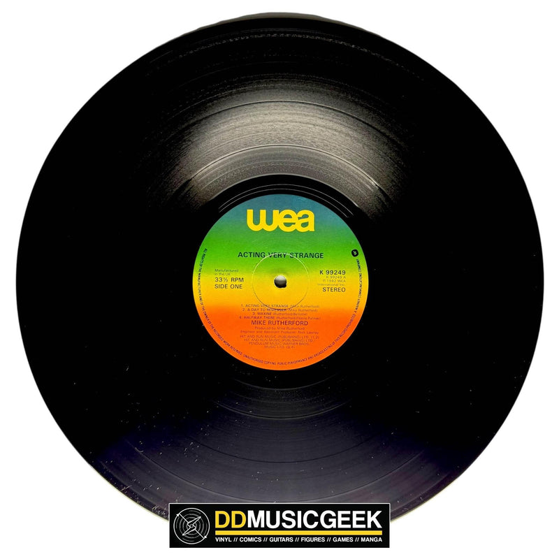 Mike Rutherford: Acting Very Strange (LP, Album) - DD Music Geek