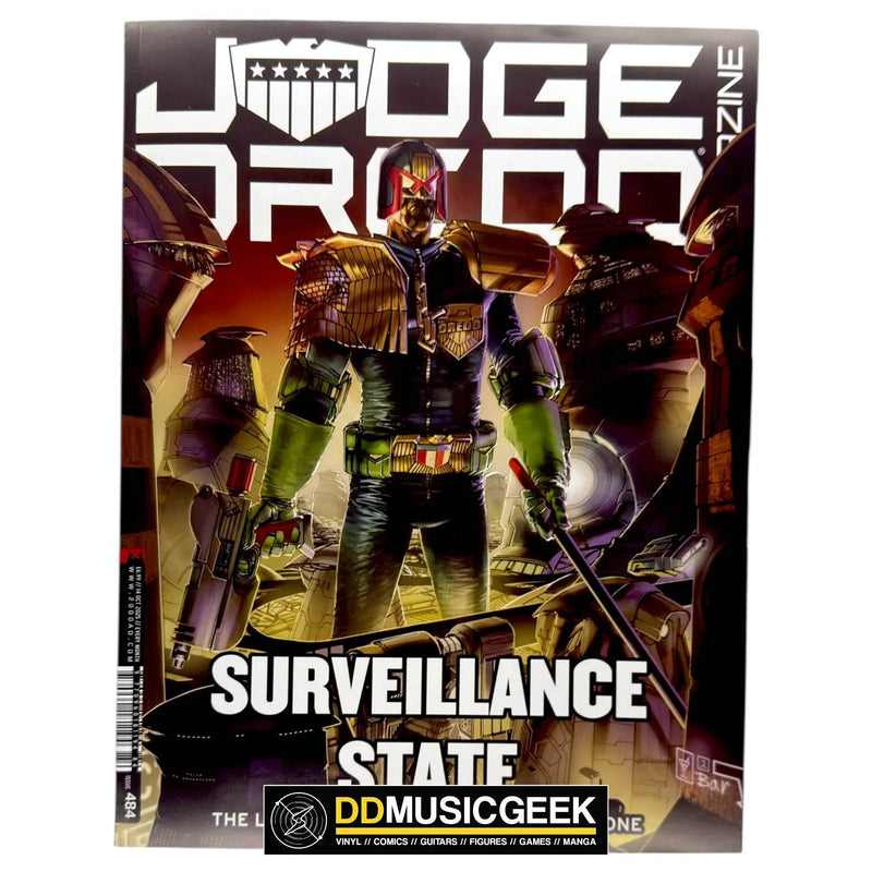 JUDGE DREDD MEGAZINE #484 - DD Music Geek